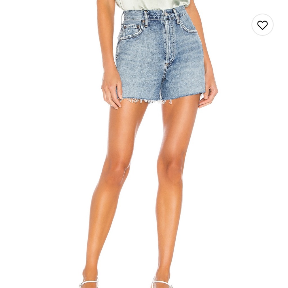 AGOLDE DEE SUPER HIGH RISE SHORTS
